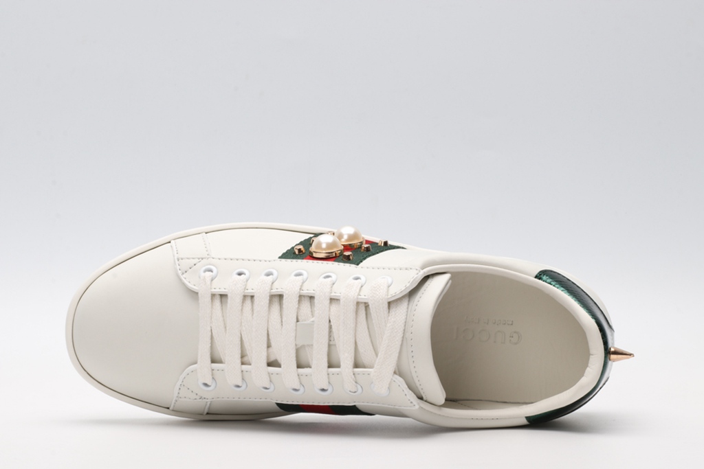 Women s Ace studded leather sneaker
